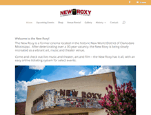 Tablet Screenshot of newroxy.com